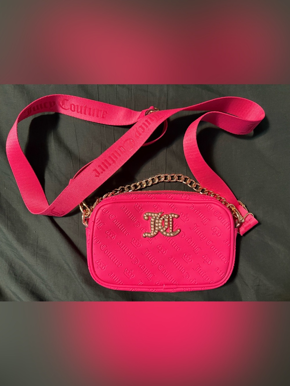 Pink Juicy Couture Crossbody Bag
